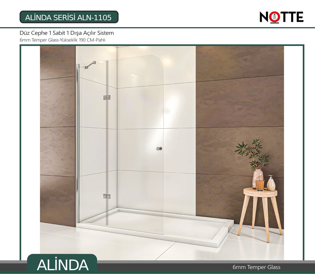ALN-1105 duşakabin, banyo.