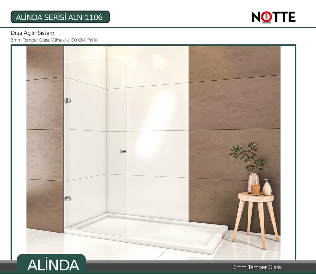 ALN-1106 duşakabin, banyo.