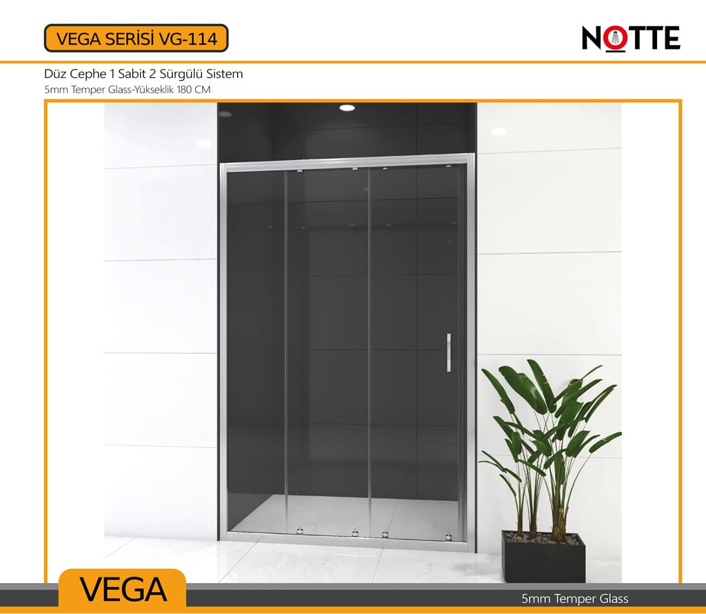 VG-114 duşakabin, banyo.